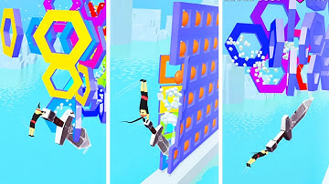 Rolly Slice 🔪⚔️🪓 Very Satisfying And Relaxing ASMR Slicing Game Perfect!