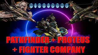 War Commander: Pathfinder + Fighter Company + Proteus + Jet Stream Tech - PvE.