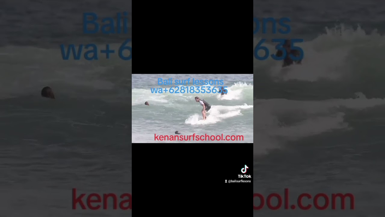 Bali surf lessons WhatsApp+62818353635 learn how to surf with short board 