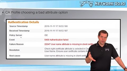 CCIE Wireless v3.1 Lab- Troubleshooting RADIUS Authentications in ISE- Part 2