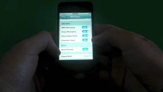 BlackBerry Messenger / iMessage Comparsion