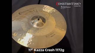 Constantine Cymbals 17 Kazza Crash 1172G