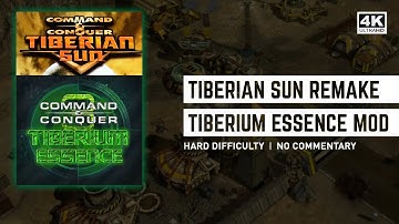 TIBERIAN SUN REMAKE 4K - GDI CAMPAIGN - MISSION 1 REINFORCE PHOENIX BASE - HARD