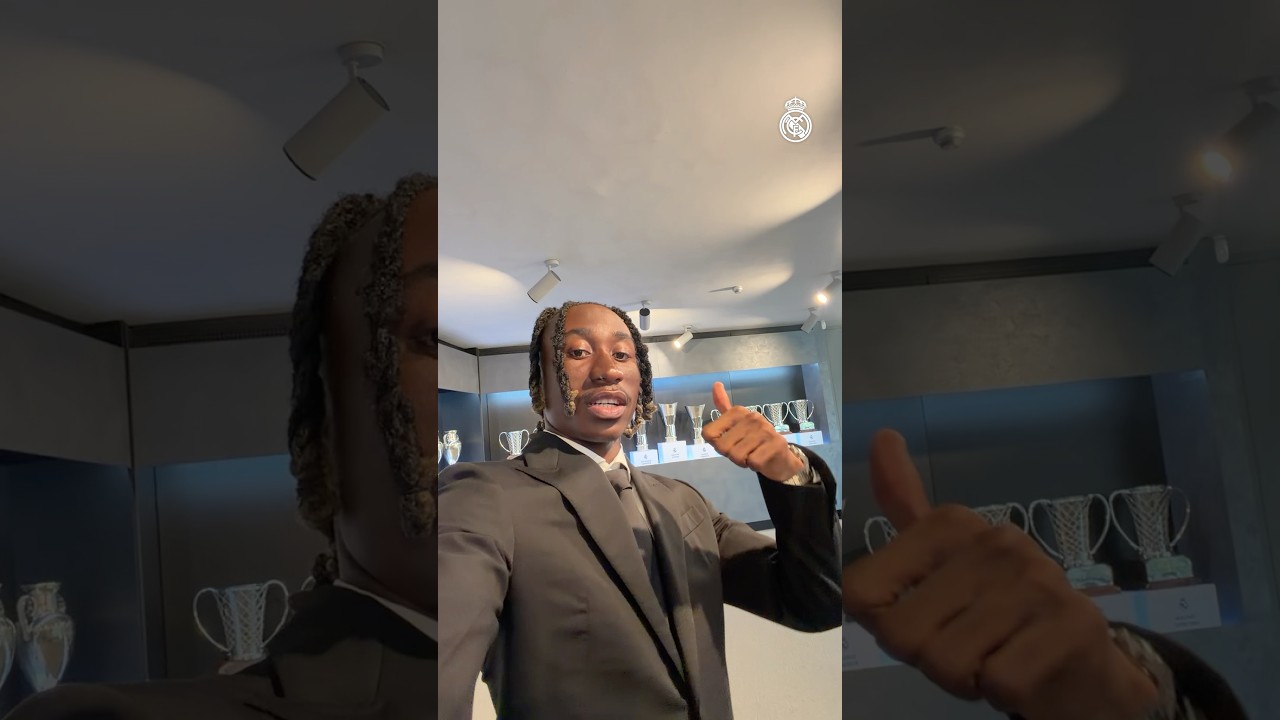 🤳 Diomande. #RealMadrid #Diomande #RMCity