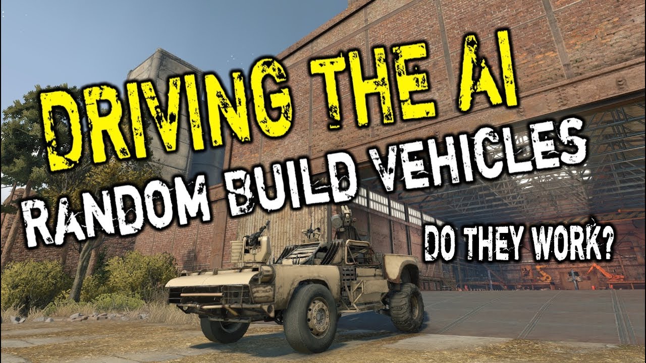 Crossout - Trying the random vehicles