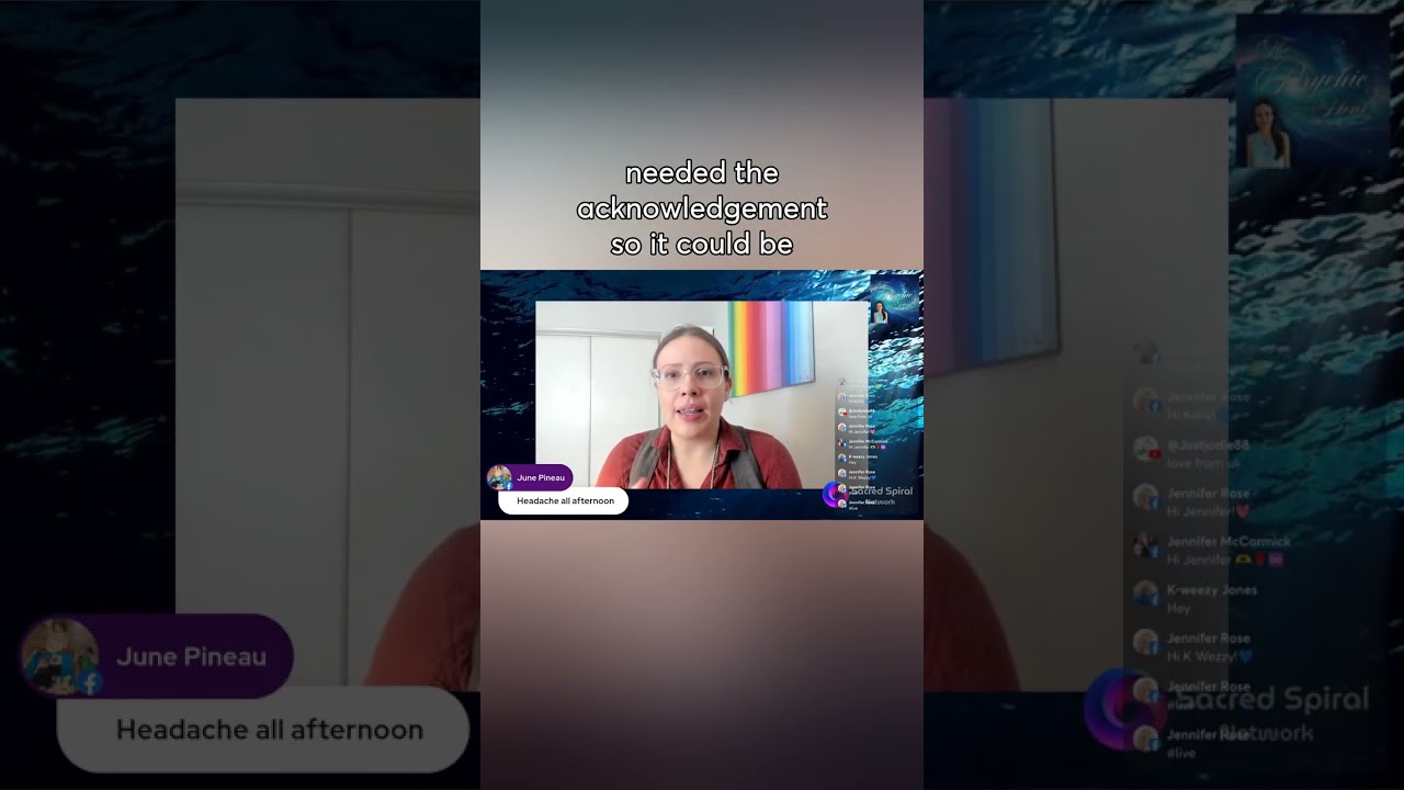 Allowing information to come up even when uncomfortable