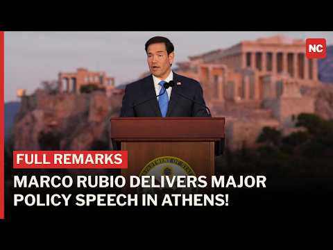 ATHENS SPEECH: Marco Rubio Delivers Major Policy Speech On NATO And Transatlantic Ties | AC1Z
