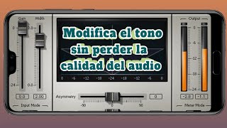 Aplicación para cambiar de tono a las pistas sin perder la calidad de audio | 2024