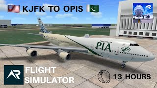 Pakistan Airlines B747200  New York to Islamabad  RFS | Real Flight Simulator