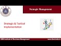 IIBM Institute | Strategic & Tactical Implementation #iibminstitute
