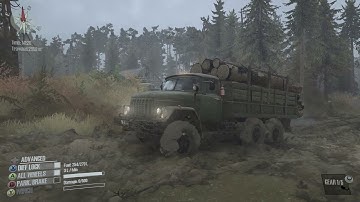 Spintires  MudRunner || Loading Logs