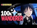 100k primogems for wanderer