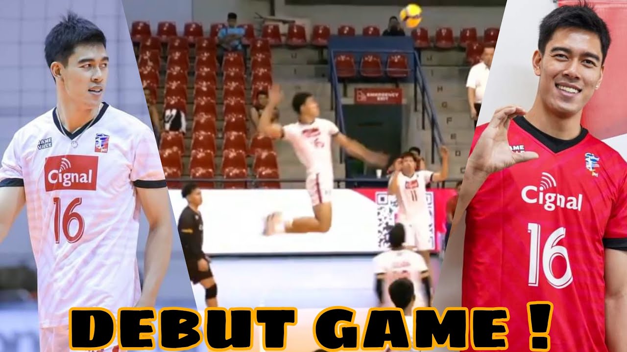 Cignal Debut ! Bryan Bagunas Highlights vs Air Force
