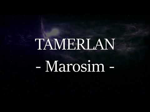 Tamerlan - Marosim