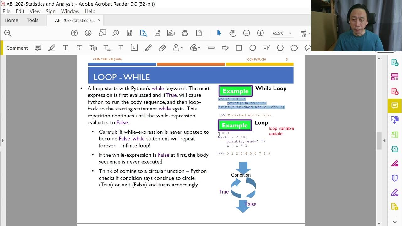 Python Programming - Logic Flow T02 - Loop While (Part 1/5) - YouTube
