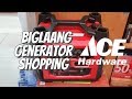 Biglaang GENERATOR SHOPPING Sa ACE Hardware With DEMO