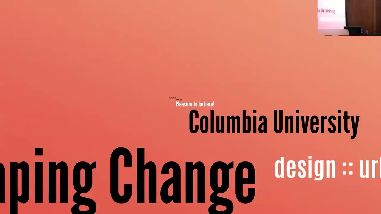 Columbia GSAPP LiPS: Dan Pitera