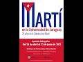 Exposición Bibliográfica sobreJosé Martí en la biblioteca María Moliner