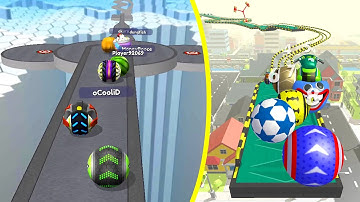 Going Balls Vs Action Balls All Levels Gameplay Android iOS #166