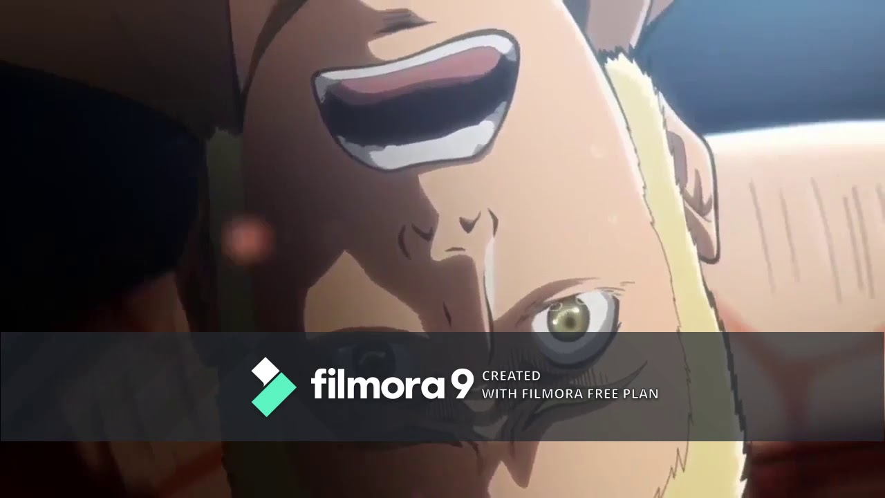Eren and his friends fighting the titans for the first time - Attack on