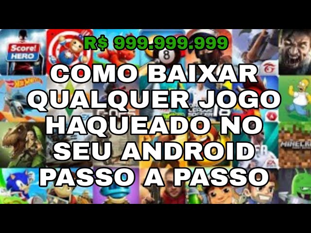 COMO BAIXAR JOGOS HACKEADOS #iphone #tutorial #android #minecraft #cap