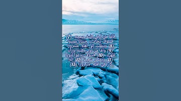 ما تيسر من سوره الانشقاق تلاوة خاشعة ومؤثرة