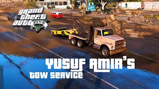 GTA V Yusuf Amir's Tow Service | Car Retrieval Challenges | Part 3