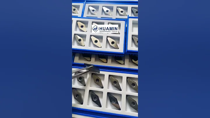 CBN INSERT VNGA1604 #cbn #cbninsert #pcd #pcdinserts #cuttingtools #cnctools #factory