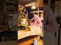 Hand made Kubbestol