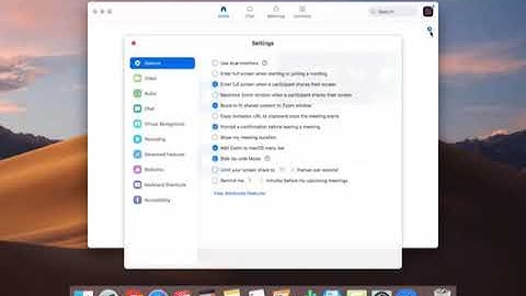 HOW TO SET UP KRISP ON ZOOM