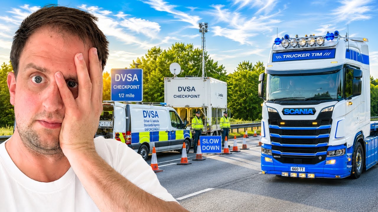 SNEAKING PAST DVSA CHECKPOINTS UNDETECTED!