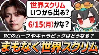 世界大会に向けて、ムーブやキャラピックなどリスナーの質問に答える4rufa【APEX/Satuki/4rmy/REJECT】