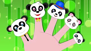 finger family panda more animal songs and rhymes by nurseryrhymesclub on hooplakidz