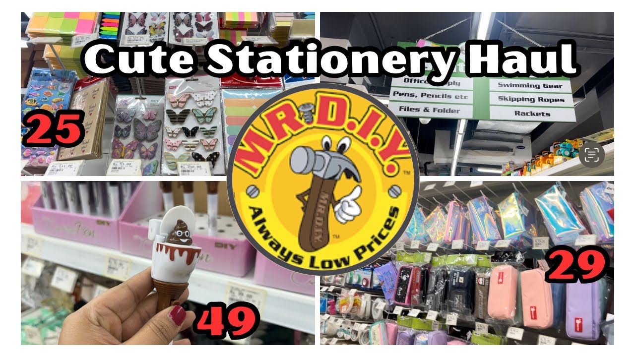 Mr DIY Stationary Haul 😍| Cute Stationary With Cheap Price 🏷️🤑