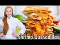 MUST-TRY Cheesy Shrimp Quesadillas Recipe - The BEST Quesadillas!!