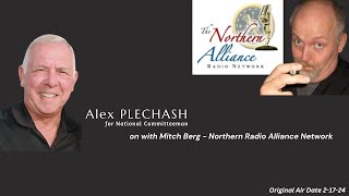 Alex Plechash with Mitch Berg of Northern Radio Alliance Network 2-17-24