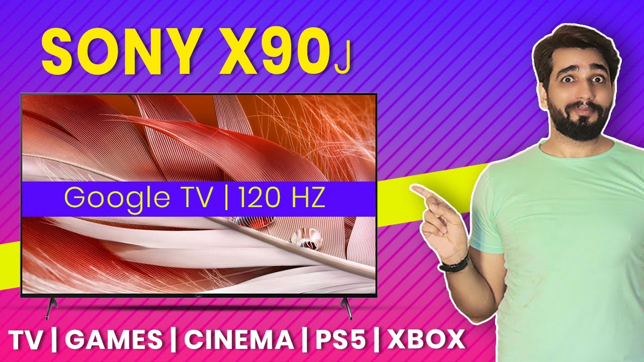Sony X90j Smart TV Sony Bravia XR X90j is best for PS5, Xbox, Cinema