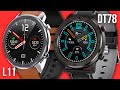 Comparativo: Smartwatch DT78 vs L11 - Qual vale mais a pena? Qual é o melhor? - DT78 vs L11