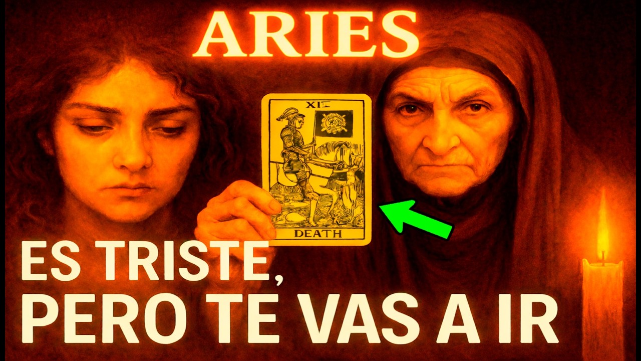 Aries 😭 Es triste, pero te vas a ir 💔😢 Todos van a llorar con tu despedida.