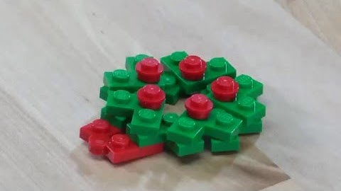 Hoe maak ik een kerstkrans - LEGO Creator - Doe-het-zelf bouwtips