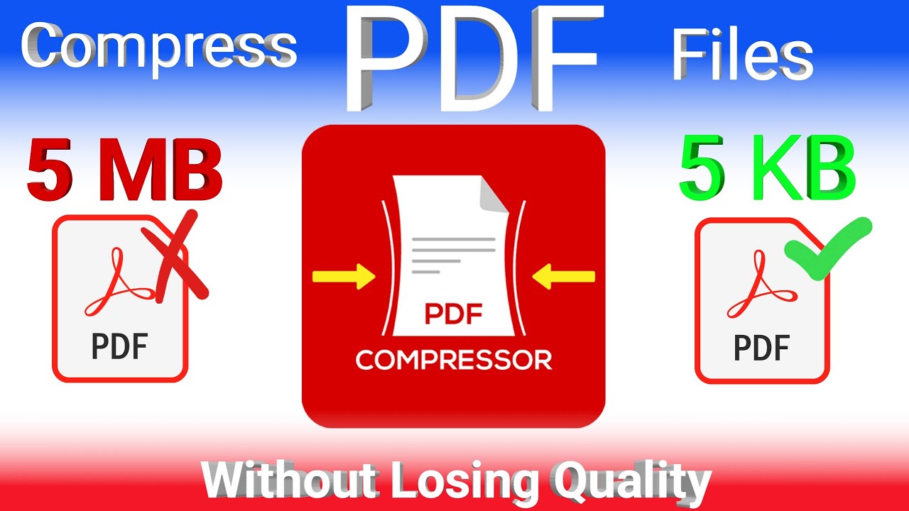 How To Compress PDF File Size | Compress PDF | Compress PDF File Size ...