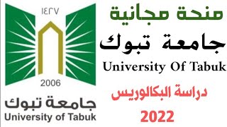 منحة جامعة تبوك دراسة البكالوريس 2022 How To Applay For Tabuk University Scholorship