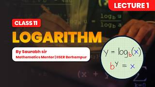 Logarithms Made Easy 🔥 | Lecture 1 by Saurabh Sir | Complete Concept Clarity |. PACE IIT and Medical