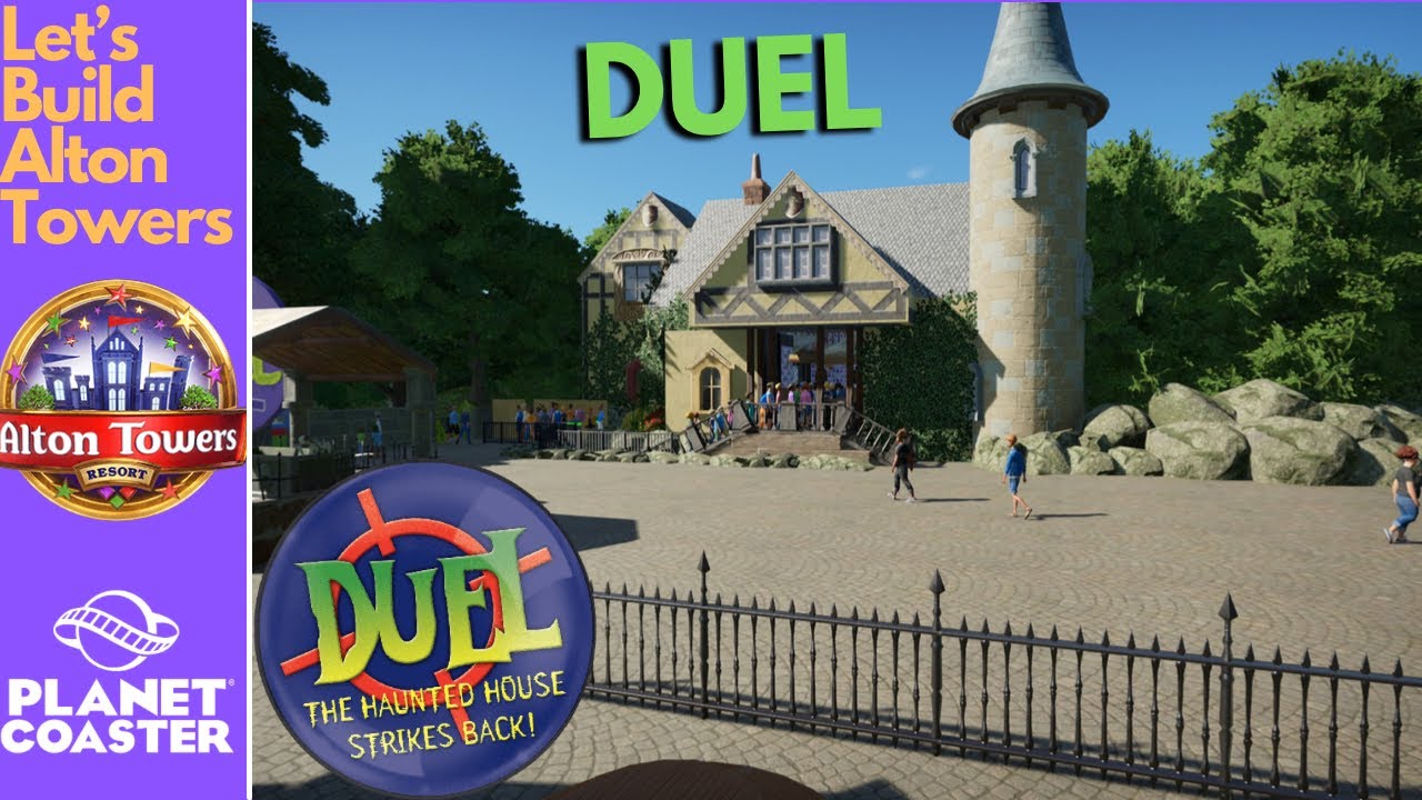 Let’s Build Alton Towers! DUEL Coaster 22 YouTube