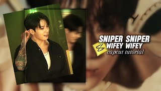 Sniper Sniper Wifey Wifey Tiktok Trend Capcut Edit Tutorial. [Nsxca]
