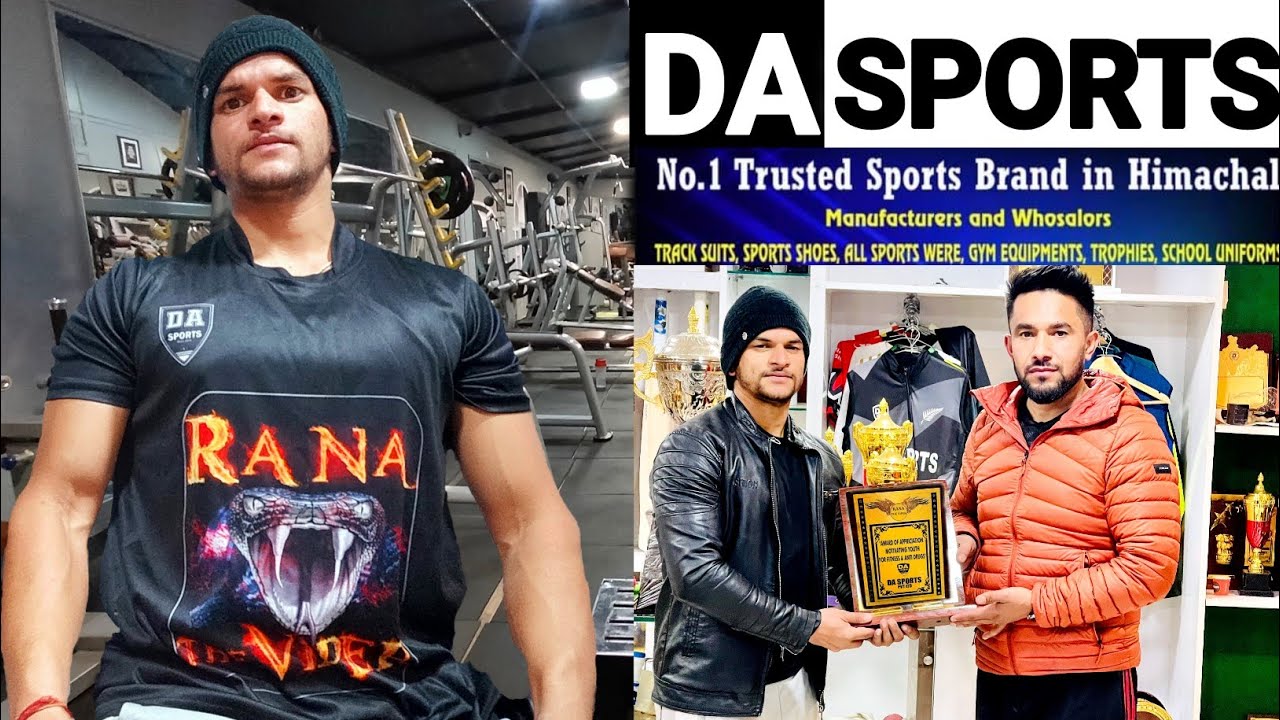 DA SPORTS Shimla Vlog DA Fitness Gym Shimla Rana TheViper YouTube