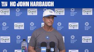 John Harbaugh Provides Final Thoughts Before Week 4 Matchup | New York Giants