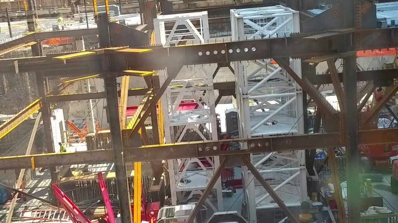 One Vanderbilt Skyscraper Central Crane pt.5 August 3, 2017 YouTube