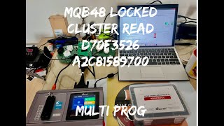 VW PASSAT  B8 - MQB48 INSTRUMENT CLUSTER IMMO READ MULTI PROG