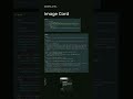 css image card #Shorts #css